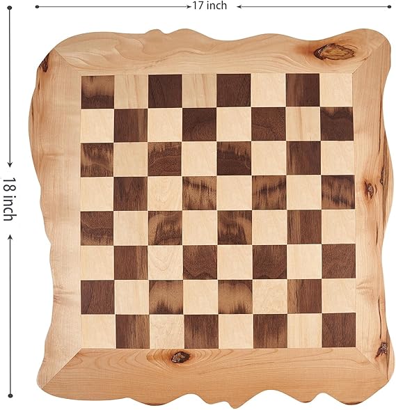Olive wooden Chess Board Set
