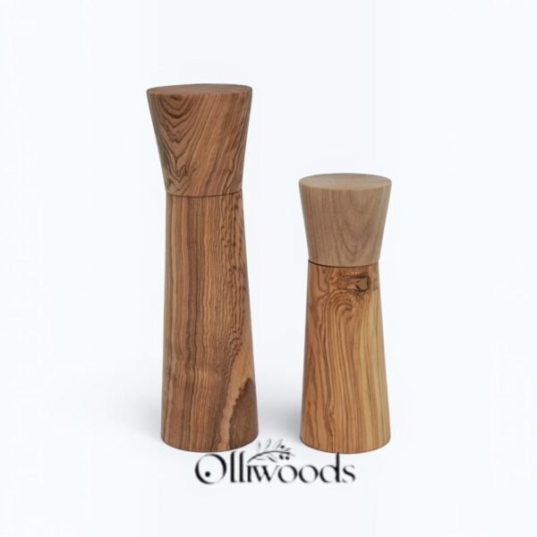 DSC06808 (2) (1) Olive Wood Mechanism Lidded Salt Cellar