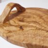 15-DSC01853 Olive wood serving tray, top view of wood grain