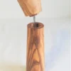 20220304_150130 Olive Wood Mechanism Lidded Salt Cellar