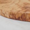 47-DSC01895 Olive wood pizza board, close-up of handle