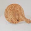49-DSC01899 Olive wood pizza board, top view of wood grain