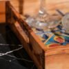 DSC00662 Olive Wood Ceramic Serving Tray