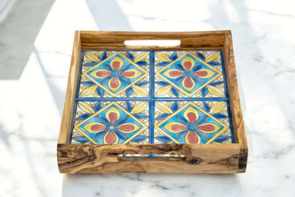 DSC06440-Photoroom (3) Olive Wood Ceramic Serving Tray