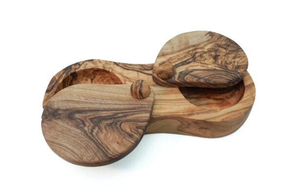 DSC06994 Olive Wood Lidded Salt Cellar