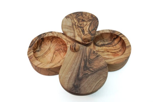DSC06995 Olive Wood Lidded Salt Cellar