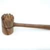 DSC07051 Olive wood meat tenderizer, in use