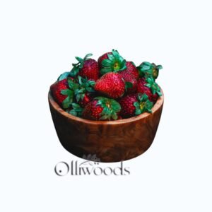 Olive Wood Round Bowl - Elegance Olive wood round bowl, Elegance line