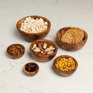 Olive Wood Divided Serving Tray – Carthage Collection