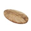 DSC06823 Olive wood round cheese board, close-up of grain