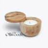 Olive wood keepsake box with magnetic lid