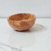 60-DSC01913 Olive wood salad bowl with salad and forks