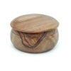 DSC06850 Olive wood jewelry box, open lid interior