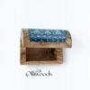 Olive wood painted jewelry and keepsake box