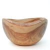 DSC07180 Olive wood salad bowl, side view
