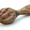 DSC07267 Olive wood citrus juicer, in use on lemon