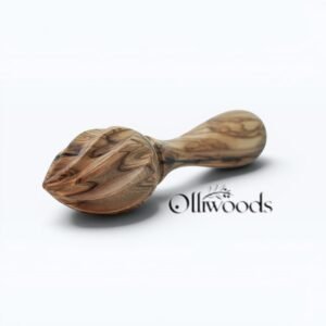 Olive wood citrus juicer, lemon reamer