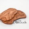 Olive Wood Round Serving Board Round olive wood serving board from the Carthage Collection